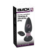 Black Velvets Plug vibrant Rimmer Velvet 11 x 4.2 cm Noir